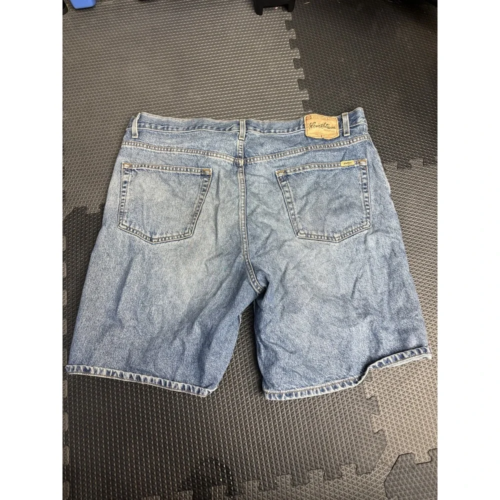 Levi Strauss Signature Men's Relaxed Fit Denim Jean Shorts Size 44 Blue